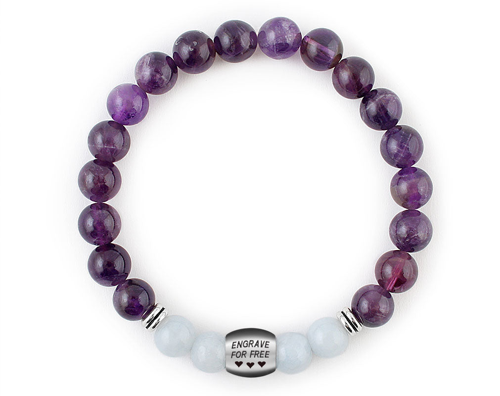 Buy Young & Forever Purple Amethyst Bracelet For Women Online at Best  Prices in India - JioMart.
